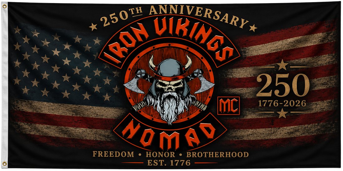 IVMC 250th Anniversary flag